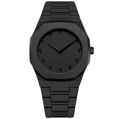 Black Arabic Aura Watch